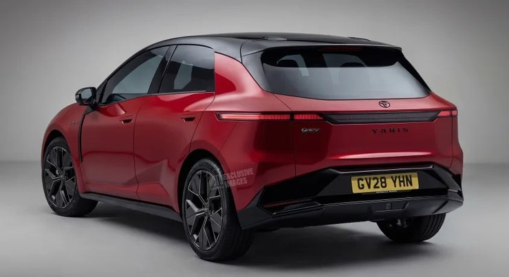 Фото до матеріалу: Нова Toyota Yaris 2028: перша електрична версія та радикальний дизайн