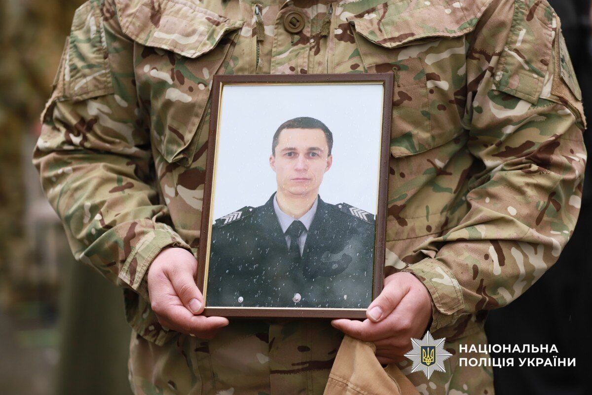 Фото до матеріалу: Прощання з героєм: на Хмельниччині вшанували пам'ять загиблого бійця бригади «Лють» Миколу Матвєєва