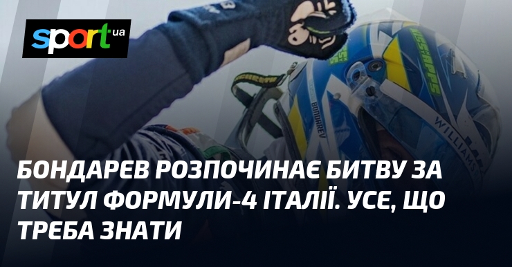 Фото до матеріалу: Олександр Бондарев розпочинає боротьбу за титул у Формулі-4 Італії: нові правила та календар сезону