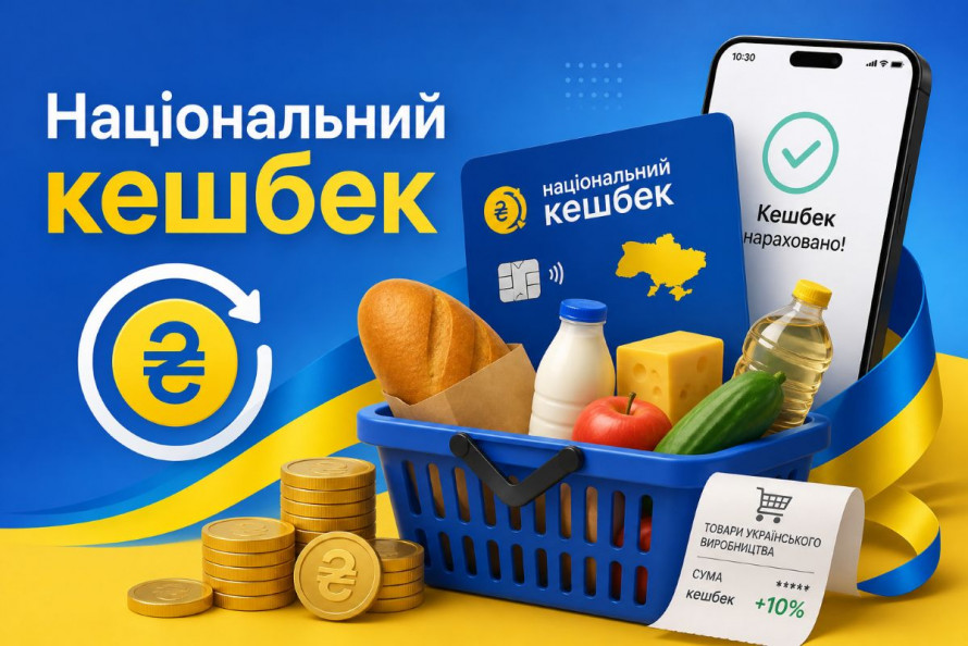 Фото до матеріалу: «Національний кешбек» продовжили: нові ставки та умови до 2028 року