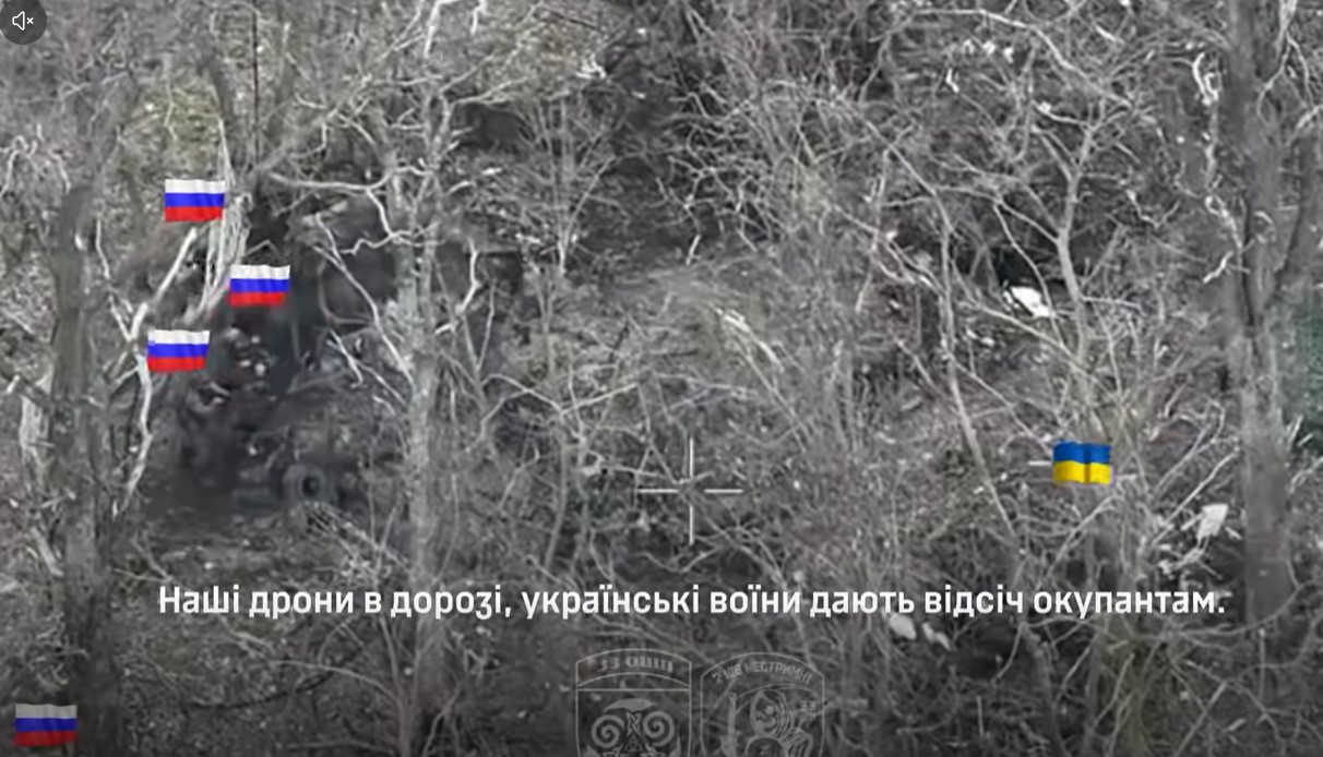 Фото до матеріалу: Український боєць за підтримки дронів не дав групі окупантів захопити позицію