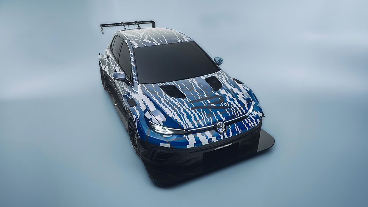 Фото до матеріалу: Volkswagen R готує екстремальний Golf R для 24-годинних перегонів на Нюрбургринзі