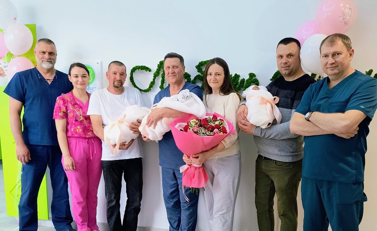 Фото до матеріалу: У Львівській дитячій лікарні народилася перша природна трійня