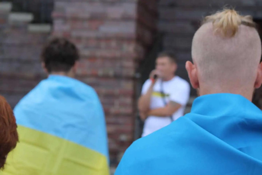 Фото до матеріалу: Протест у Вроцлаві: Генконсульство України попереджало про провокацію