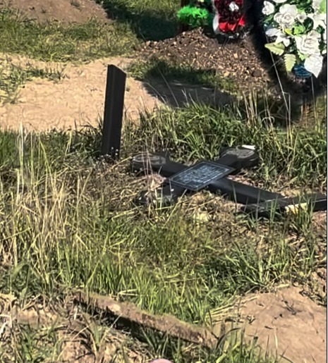Фото до матеріалу: Вандали пошкодили могили та хрести на кладовищі в селі Піщана