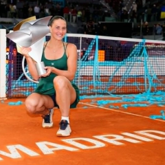 Фото до матеріалу: Марта Костюк здобула титул чемпіонки WTA 1000 у Мадриді: Лунін привітав з історичною перемогою