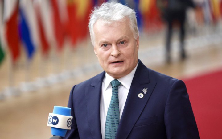 Фото до матеріалу: Науседа не бачить сенсу в діалозі з Росією, поки вона не припинить війну