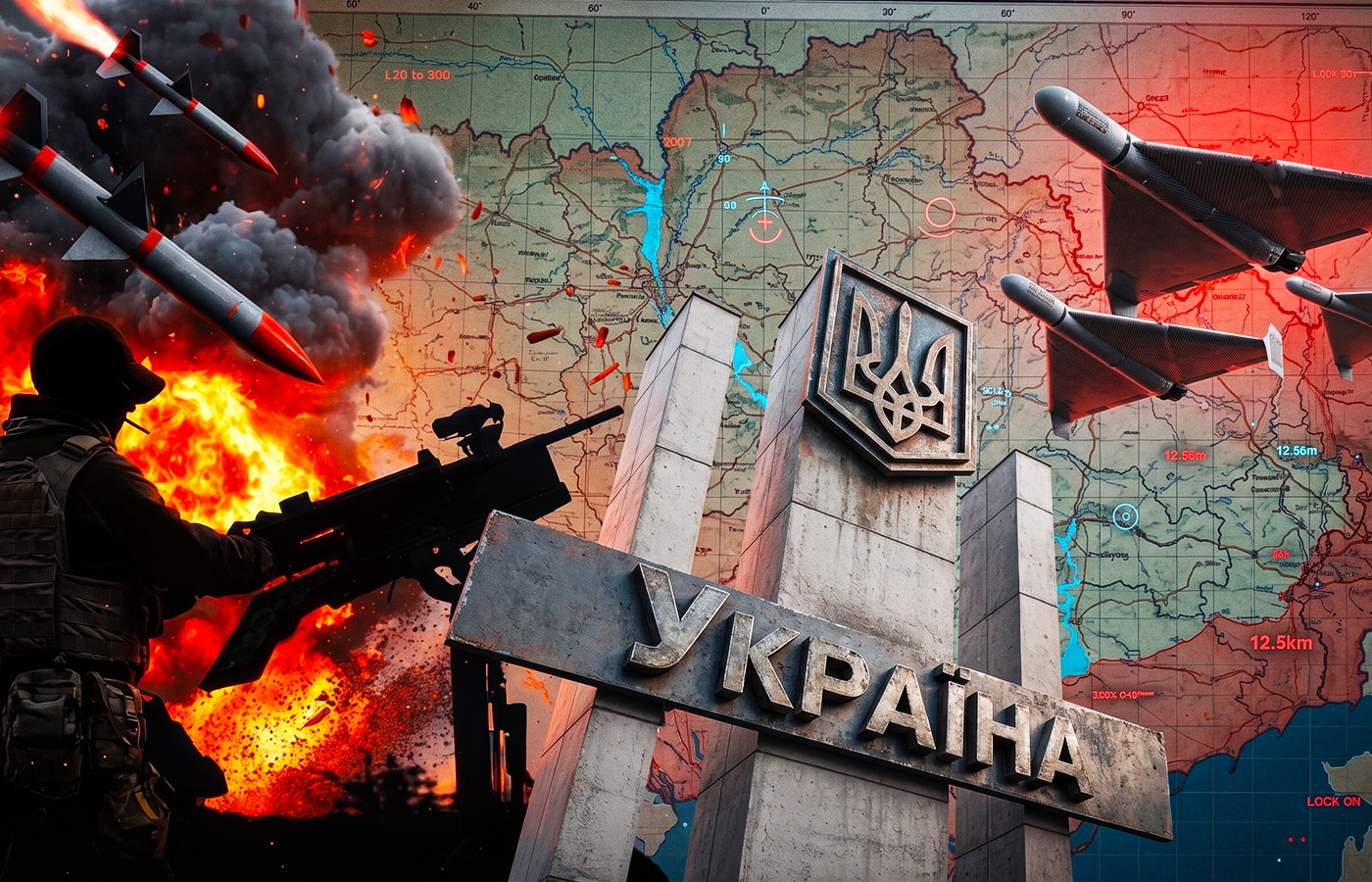 Фото до матеріалу: Комбінований повітряний удар: ГУР попереджає про нову тактику ворога