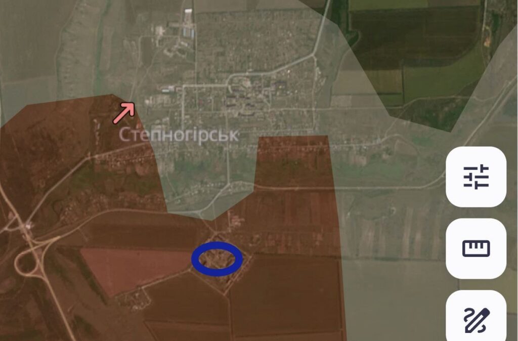 Фото до матеріалу: Авіаудар у Степногірську: ворожий пункт рознесено Mirage 2000