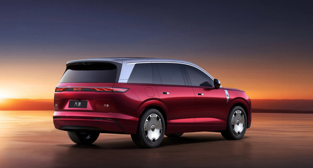 Фото до матеріалу: BYD Datang: новий електро-SUV із запасом ходу 950 км зібрав 30 тисяч замовлень