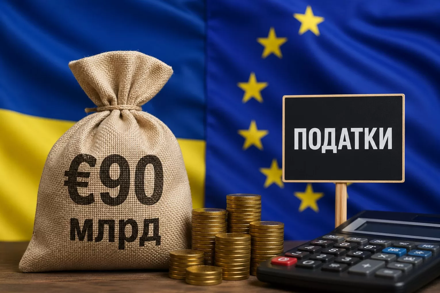 Фото до матеріалу: ЄС може прив'язати частину кредиту в 90 млрд євро до підвищення податків для українського бізнесу