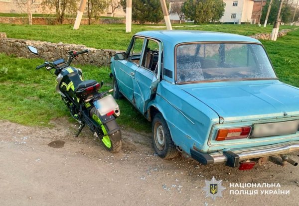 Фото до матеріалу: Травмувались неповнолітні мотоцикліст та його пасажирка: на Первомайщині поліцейські встановлюють обставини ДТП