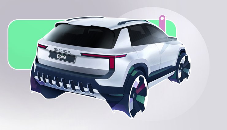 Фото до матеріалу: Skoda Epiq за 25 тисяч євро: найнижча ціна в лінійці та 430 км ходу