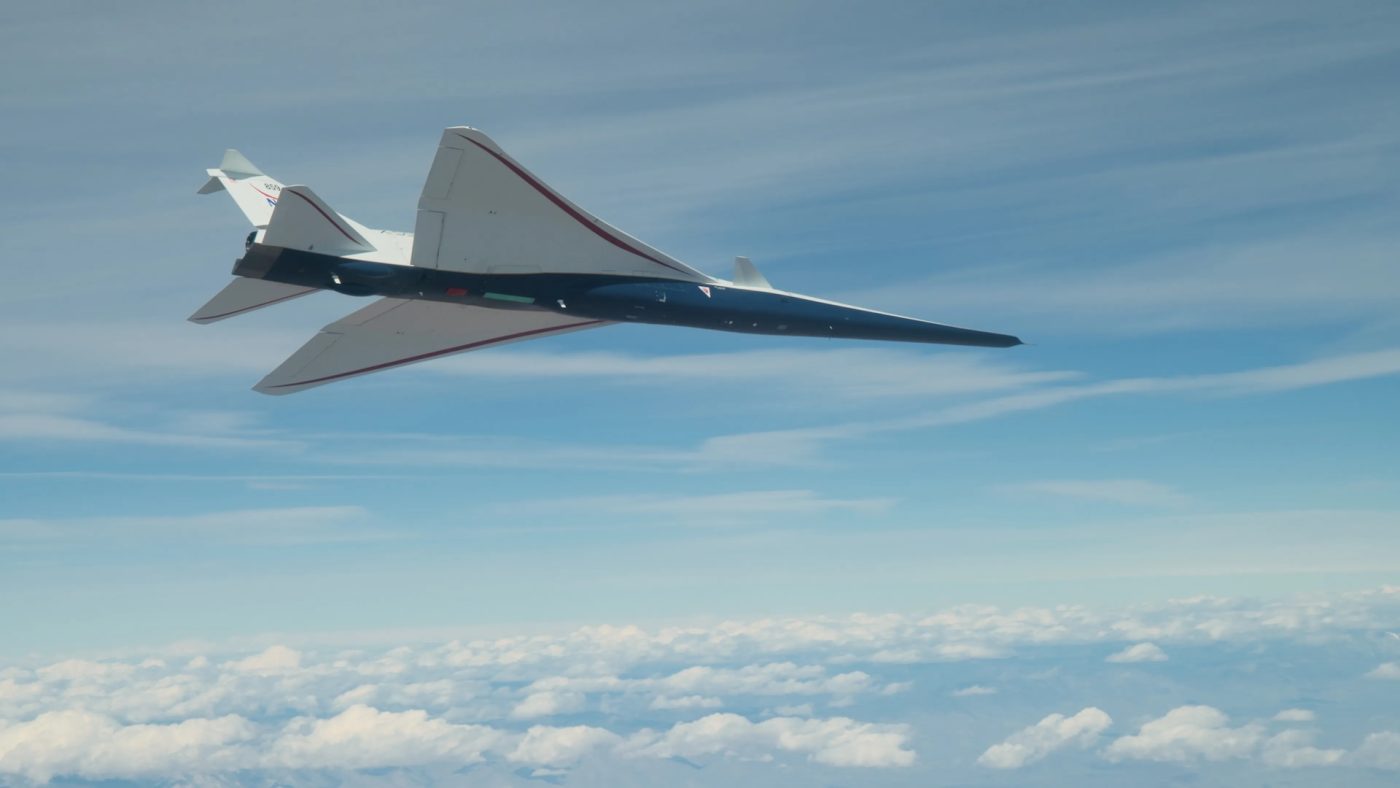 Фото до матеріалу: NASA розігнала експериментальний літак X-59 до 1235 км/год