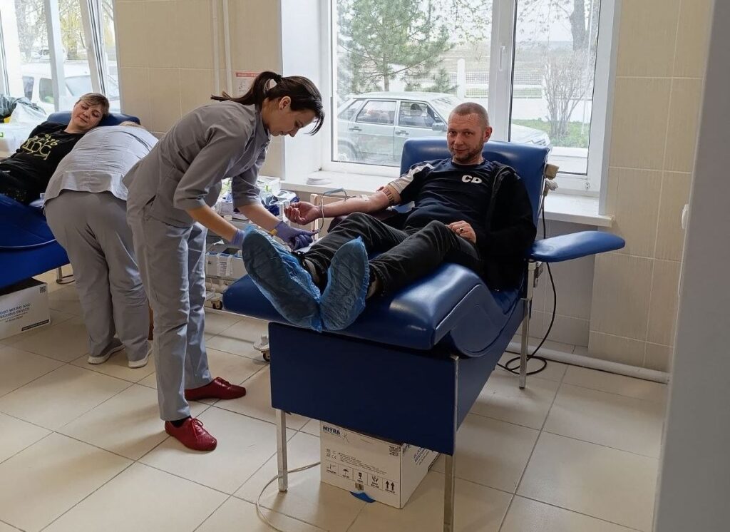 Фото до матеріалу: Понад 60 донорів зібралися у Шполі на акцію переливання крові