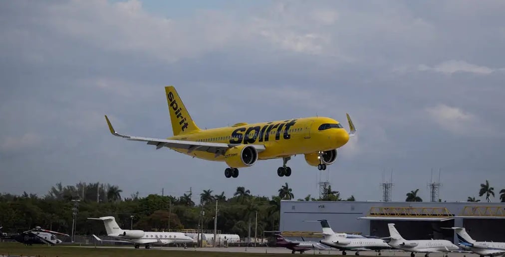 Фото до матеріалу: Криза в авіації: найбільший лоукостер США Spirit Airlines миттєво припинив роботу через ціни на паливо