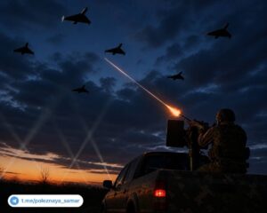 Фото до матеріалу: У Марганці ворожий дрон влучив у пожежників під час ліквідації наслідків