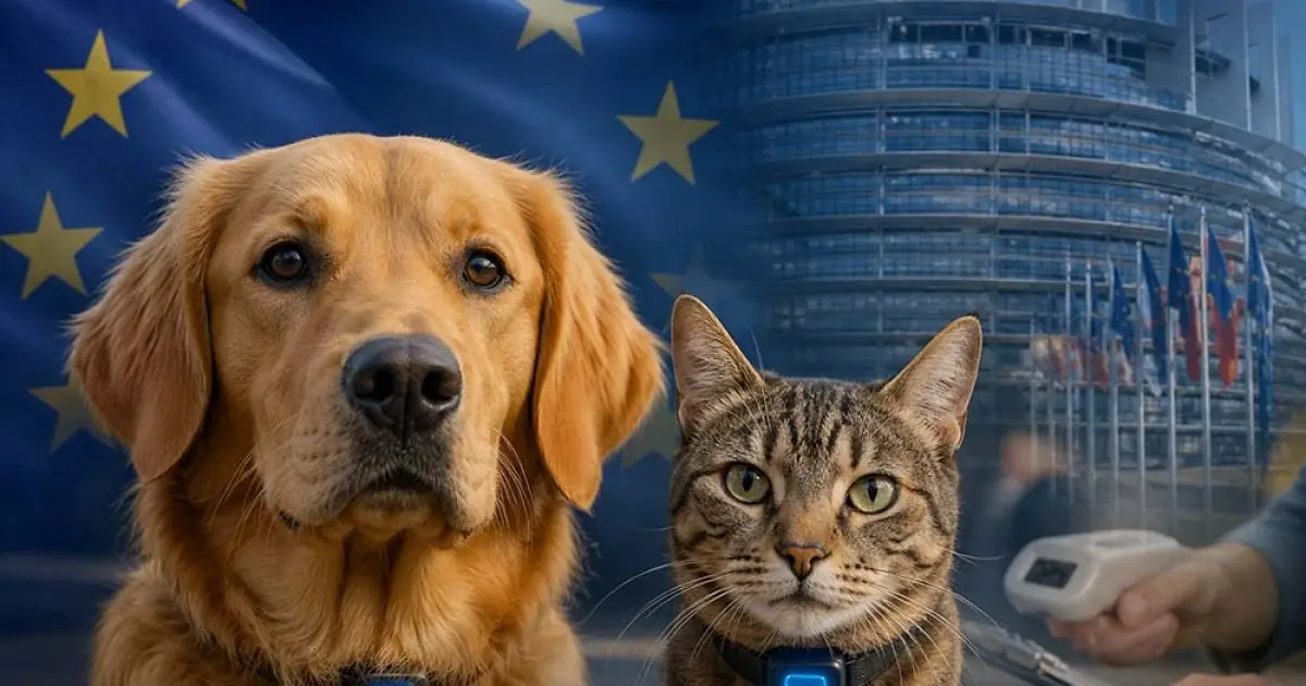Фото до матеріалу: Європарламент ухвалив перше загальноєвропейське законодавство для домашніх тварин ЄС вводить нові правила щодо утримання котів та собак: що зміниться для власників і заводчиків