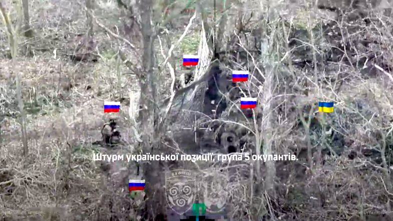 Фото до матеріалу: Відео дня: український боєць стримує штурм п'яти окупантів