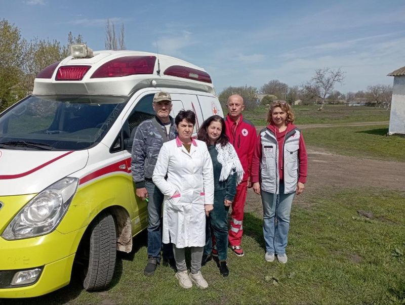 Фото до матеріалу: У Кочубеївській громаді запрацювала мобільна медична бригада