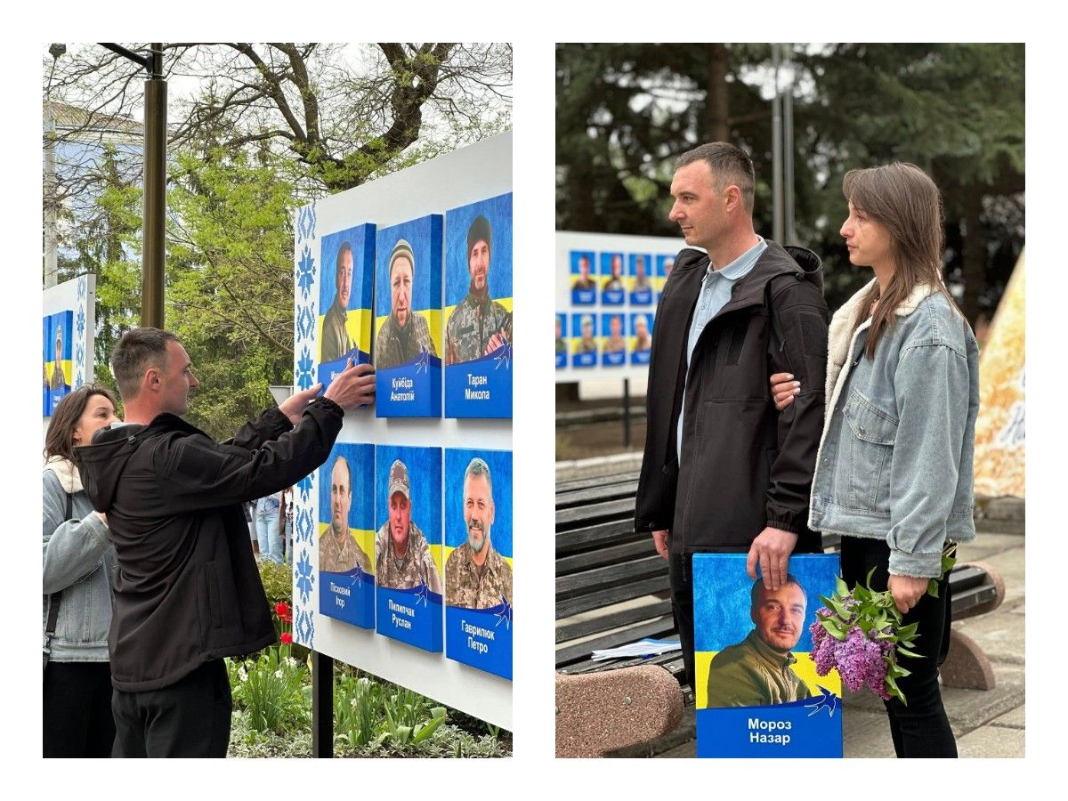 Фото до матеріалу: Назар Мороз повернувся з полону: військовий сам зняв фото з Алеї надії в Тульчині