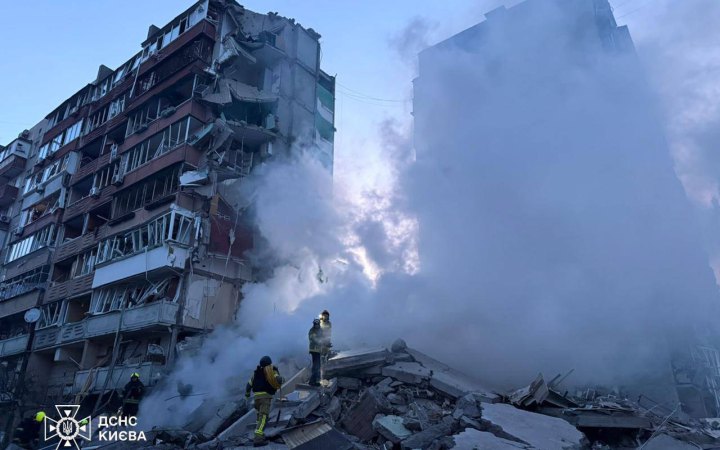 Фото до матеріалу: Зеленський про ракетний удар по Києві: виробництво в обхід санкцій