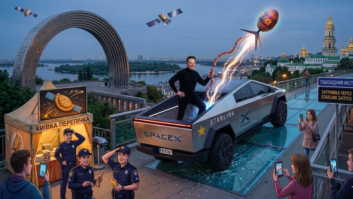 Фото до матеріалу: Київстар офіційно продає термінали Starlink бізнесу в Києві