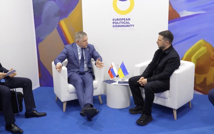 Фото до матеріалу: Зеленський і Фіцо домовилися про спільне урядове засідання до кінця червня