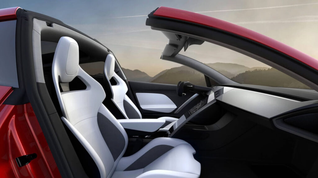 Фото до матеріалу: Tesla подає заявку на новий логотип Roadster: щит з літерою V та обіцянки, які не виконуються