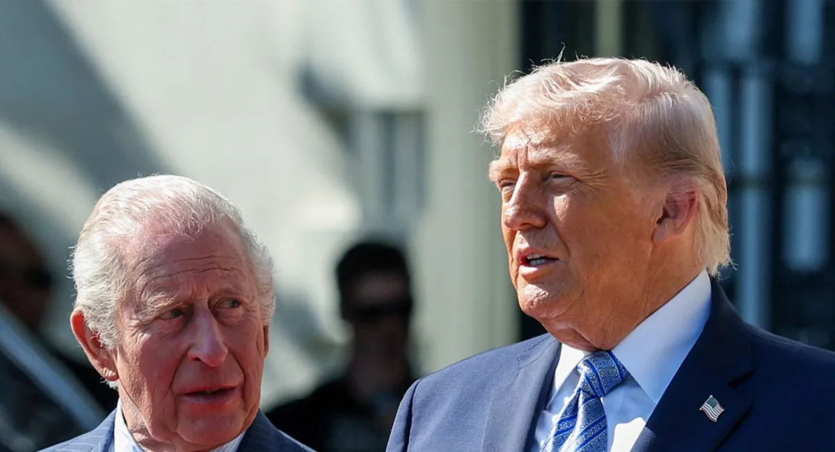 Фото до матеріалу: Британський король Чарльз та Дональд Трамп зустрічаться у США без преси: чому засекретили переговори
