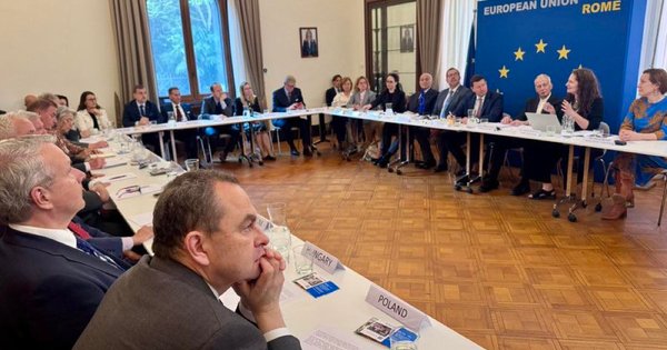 Фото до матеріалу: ЄС та Caritas обговорили стратегію підтримки України в Римі