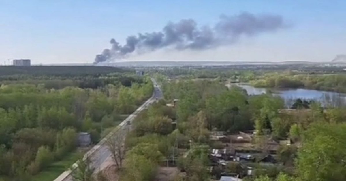 Фото до матеріалу: СБУ втретє уразила дронами НПЗ і нафтоперекачувальну станцію у Пермі