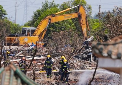 Фото до матеріалу: Вибух на виробництві піротехніки в Китаї: загинули 26 людей