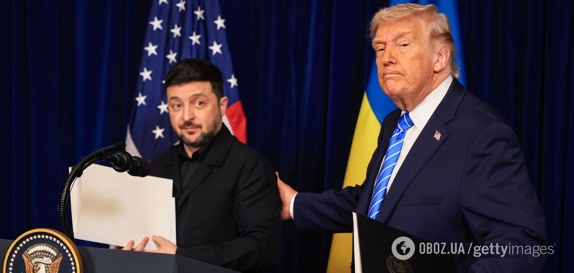 Фото до матеріалу: Трамп про Зеленського: «Хитрий хлопець», але я його люблю