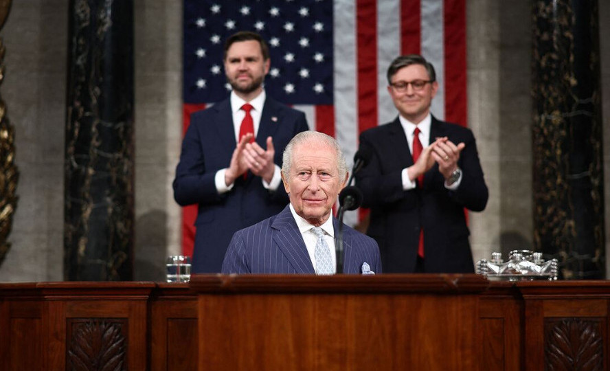 Фото до матеріалу: Король Чарльз III закликав Конгрес США до непохитної підтримки України