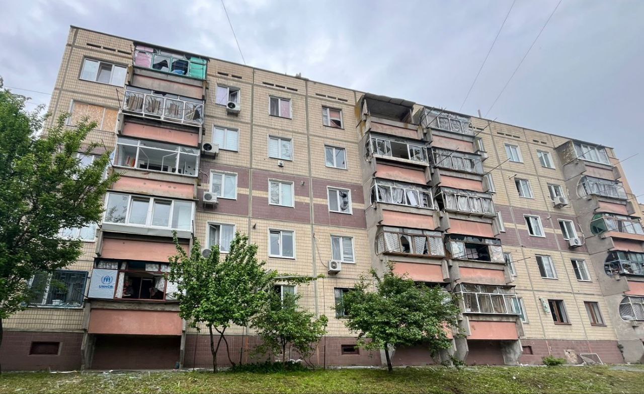 Фото до матеріалу: У Нікополі від обстрілів постраждала дитина