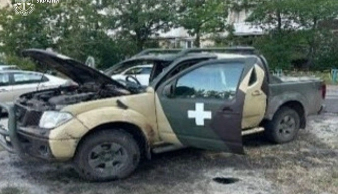 Фото до матеріалу: У Києві трьох чоловіків засудили до 15 років за диверсії на залізниці та підпал авто ЗСУ