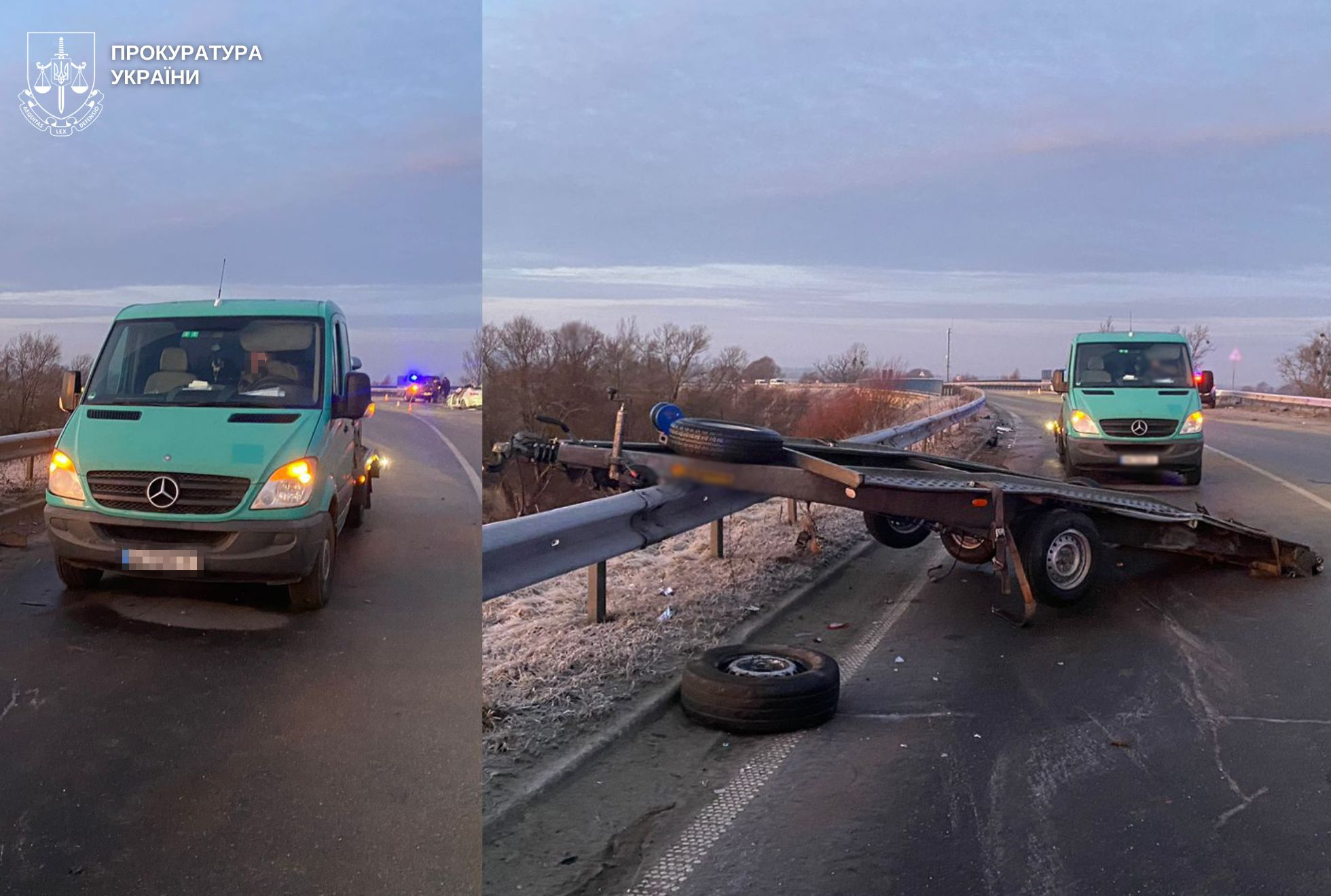 Фото до матеріалу: Водію тягача, що спричинив смертельну ДТП на трасі Київ-Чоп, засуджено до п'яти років позбавлення волі