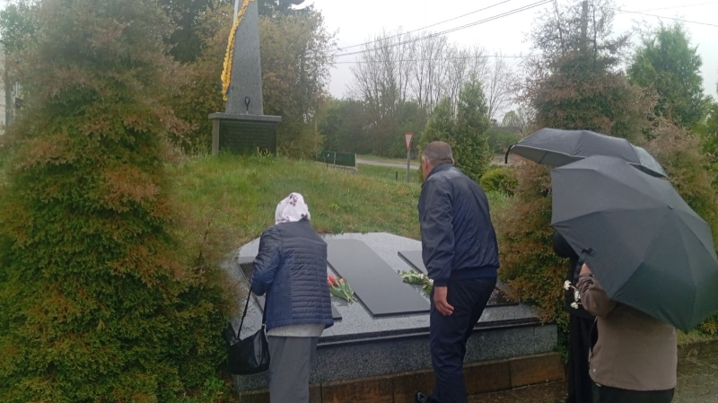 Фото до матеріалу: У Колодяжненській громаді вшанували пам'ять загиблих у Другій світовій війні та сучасних Героїв