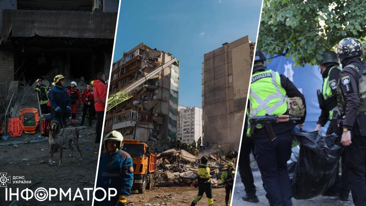 Фото до матеріалу: Під завалами на Дарниці можуть бути ще понад 10 людей: МВС