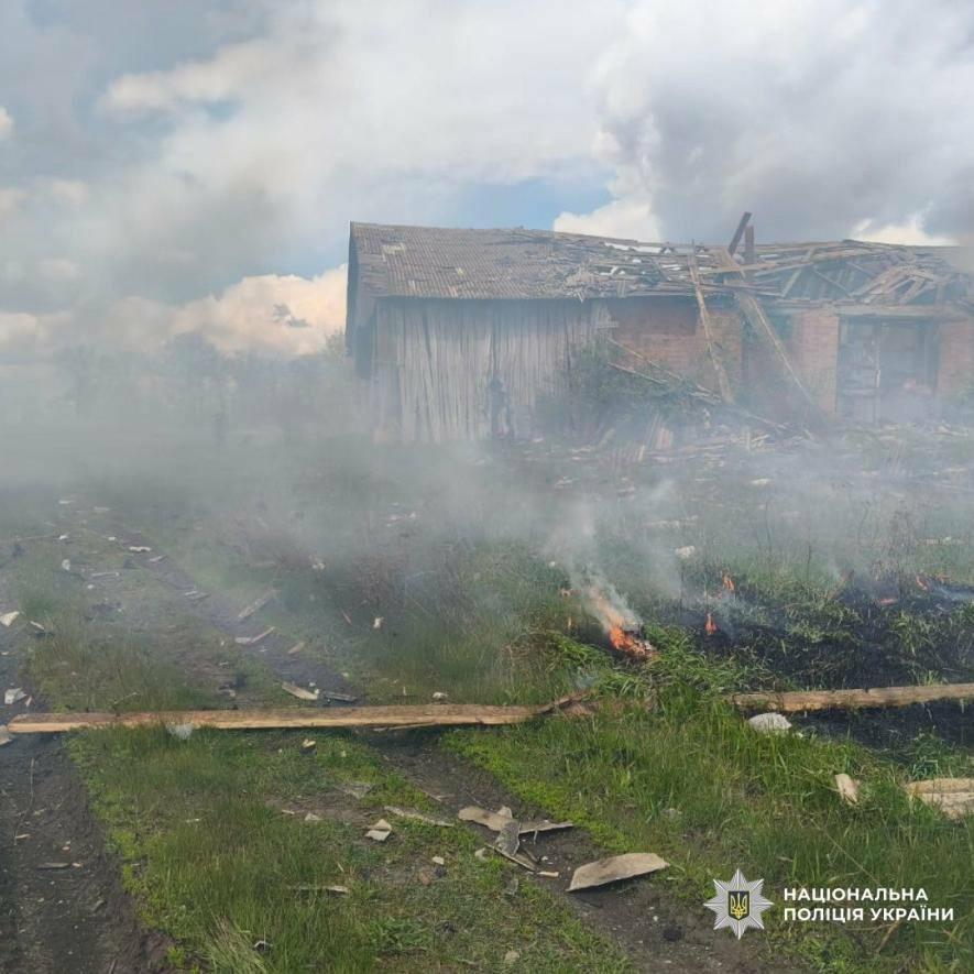 Фото до матеріалу: Обстріли за добу: на Харківщині зазнали ударів 26 дронів та авіабомба