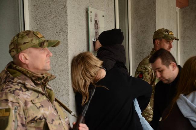 Фото до матеріалу: У Рівному вшанували пам'ять загиблого Героя Сергія Тлучкевича