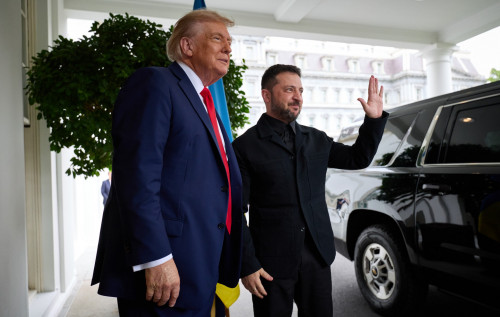 Фото до матеріалу: Трамп назвав Зеленського хитрим хлопцем та згадав суперечку в Білому домі