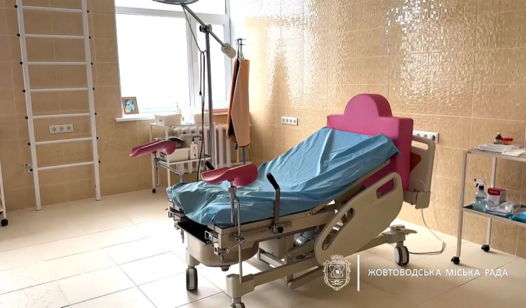 Фото до матеріалу: У Жовтих Водах відкрили оновлене пологове відділення за 26 мільйонів гривень