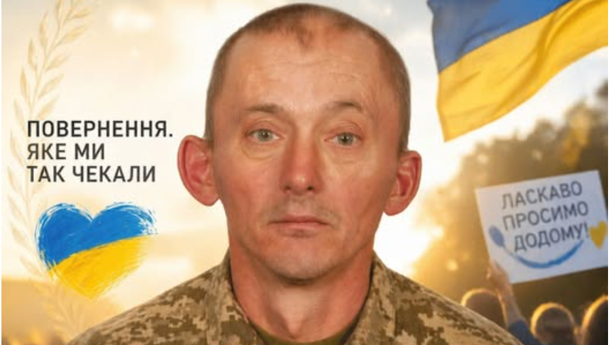 Фото до матеріалу: Руслан Осауляк повернувся з полону додому: жителю Петровірівської громади виповнилося 24 квітня