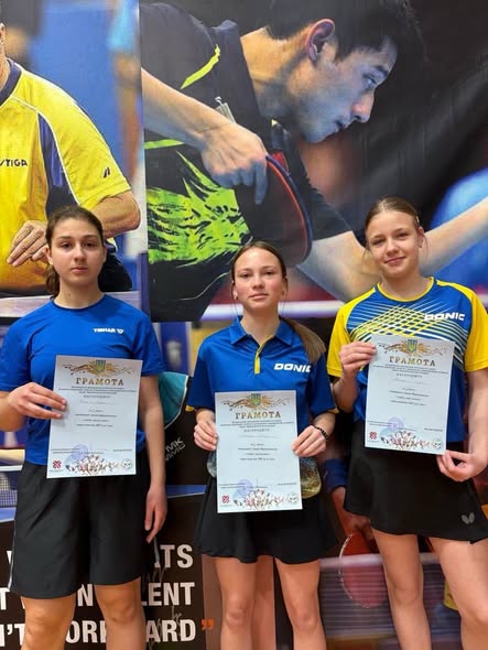Фото до матеріалу: Чемпіонат Івано-Франківська з настільного тенісу: юнаки та дівчата 2007 року народження визначили лідерів