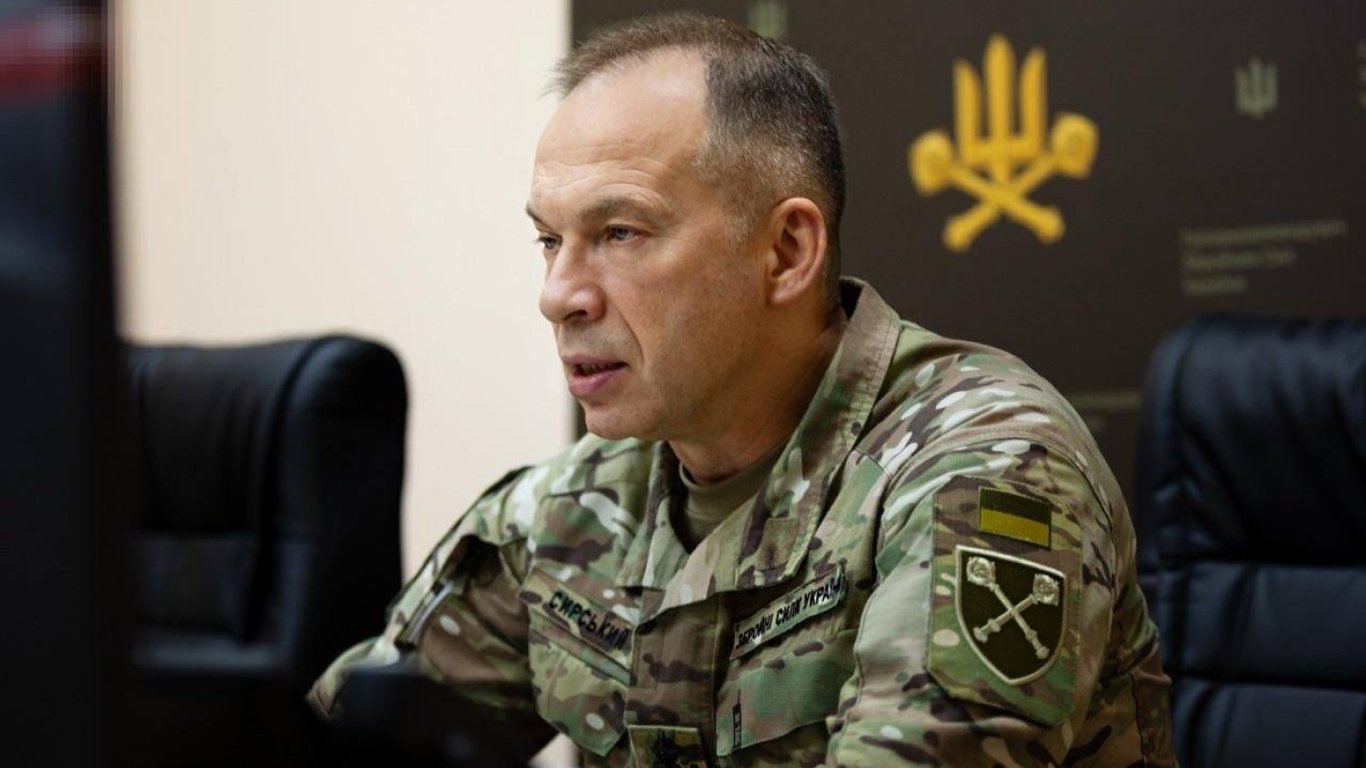 Фото до матеріалу: Сирський привітав військових із Днем піхоти: про ситуацію на фронті та технології