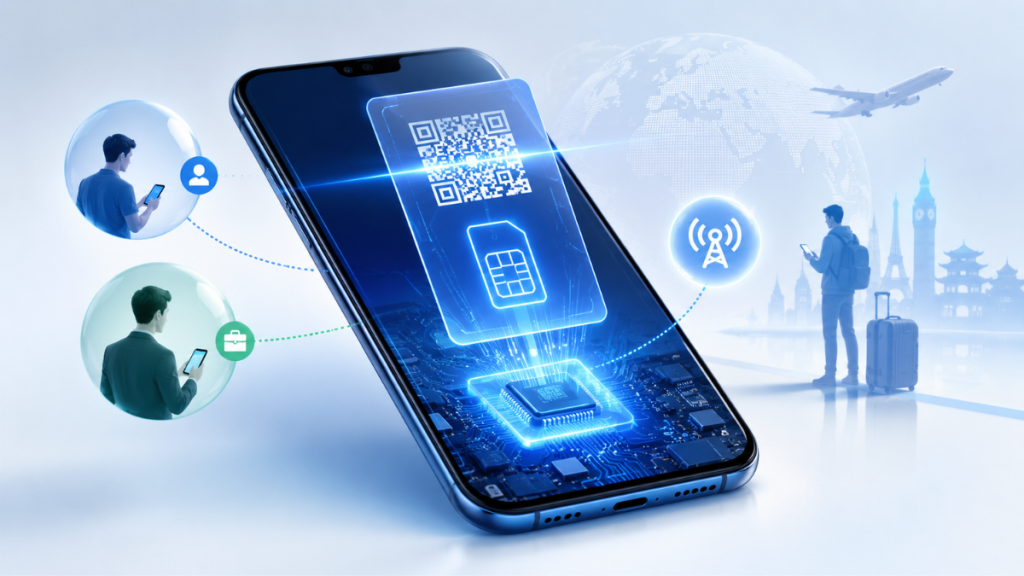 Фото до матеріалу: e-SIM в Україні: як цифрова карта змінює мобільний зв'язок та чому це вигідно