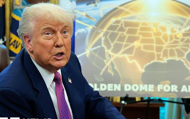Фото до матеріалу: Система «Golden Dome» Трампа може коштувати $1,2 трлн і не захистить від ракет