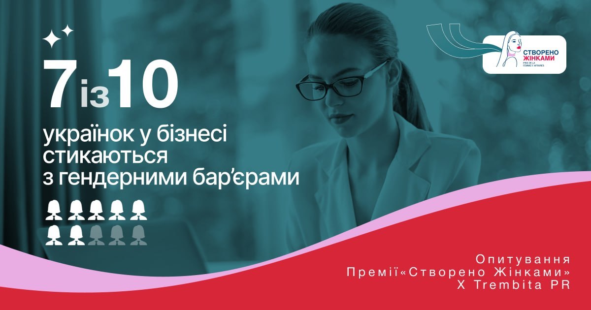 Фото до матеріалу: 7 із 10 українських підприємиць стикаються з гендерними бар'єрами